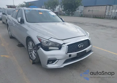 2019 Infiniti Q50 3.0T Luxe z USA, uszkodzony, nr VIN JN1EV7APXKM542507